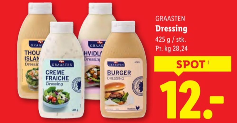 Graasten, Hvidløgsdressing