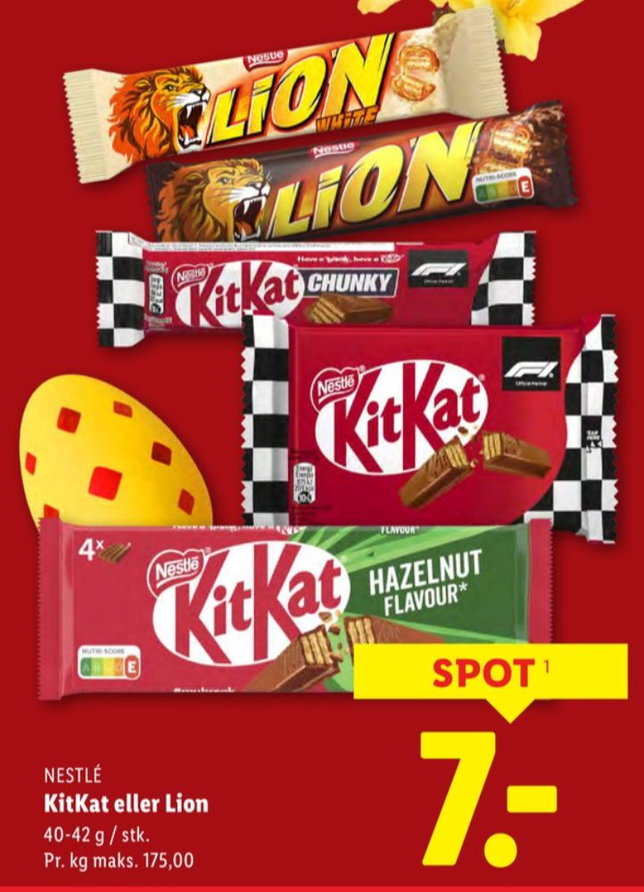 Lion, Chokoladebar White