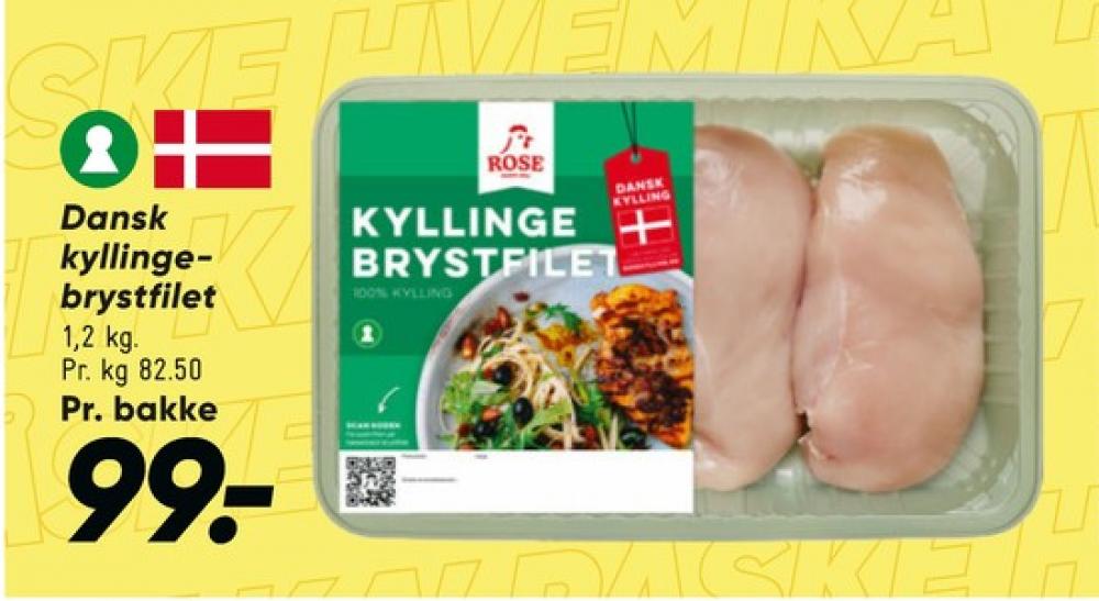 Rose, Kyllingebrystfilet