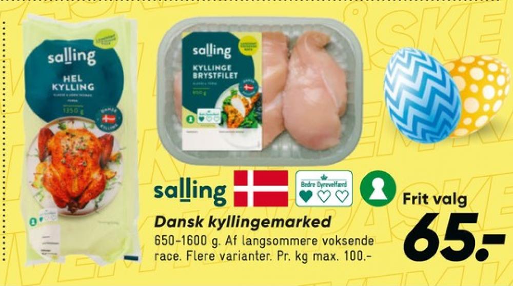 Salling Princip, Kylling