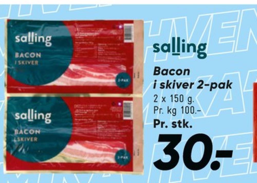 Salling, Baconskiver