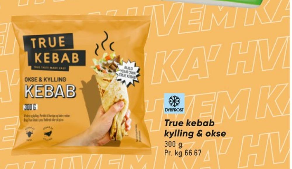 Okse og Kylling Kebab