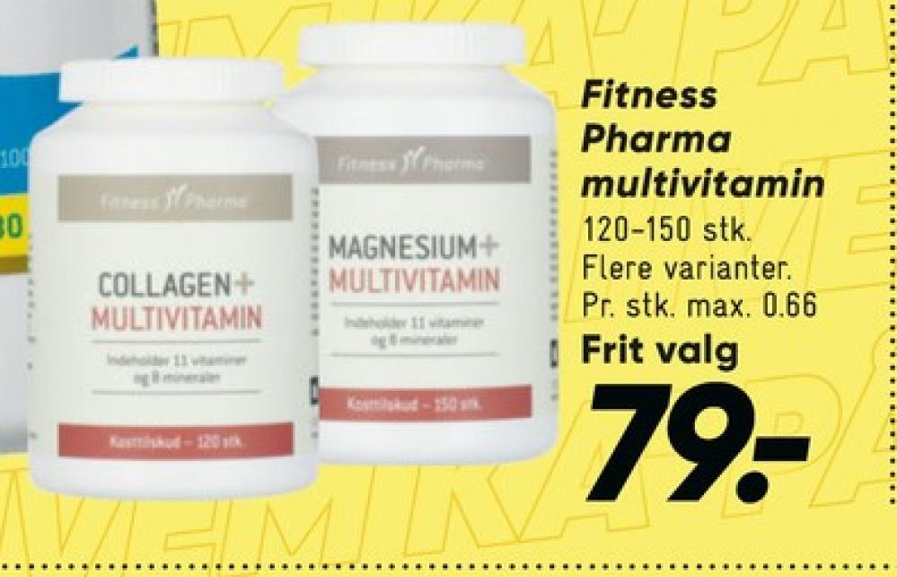 Fitness Pharma, Kosttilskud