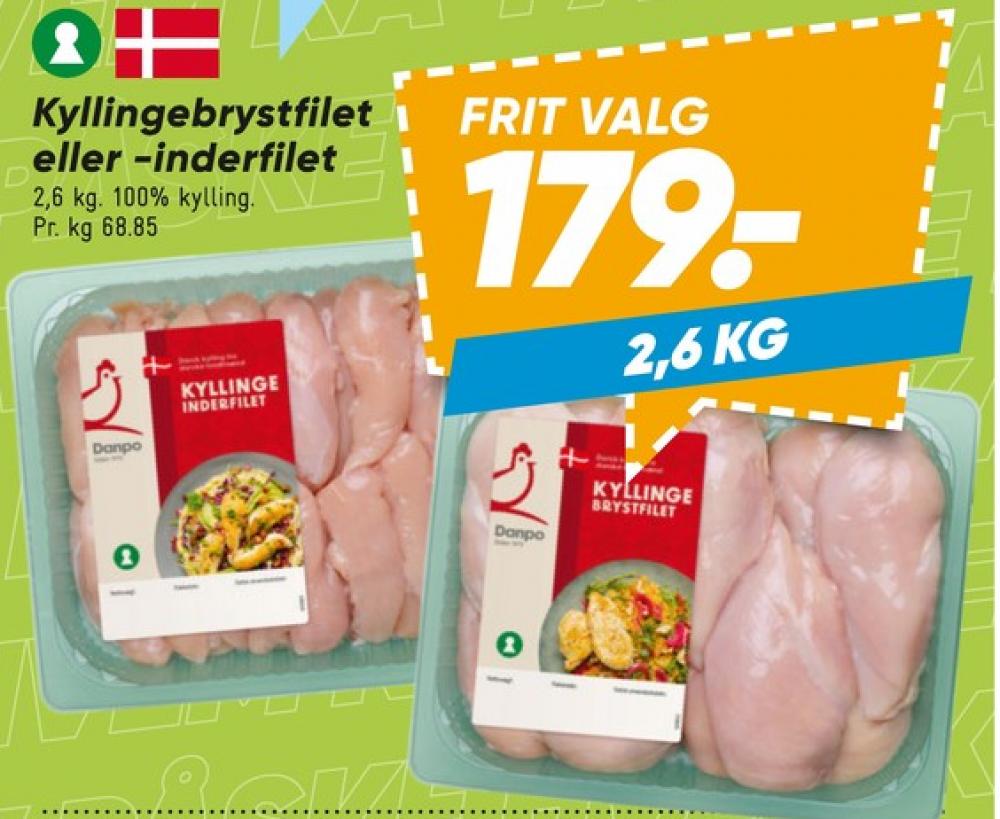 Danpo, Kyllingeinderfileter