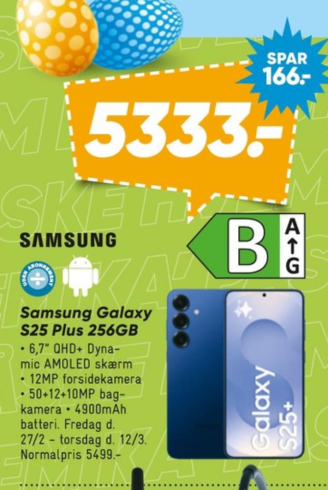 Samsung Galaxy S25 Plus, Mobiltelefon