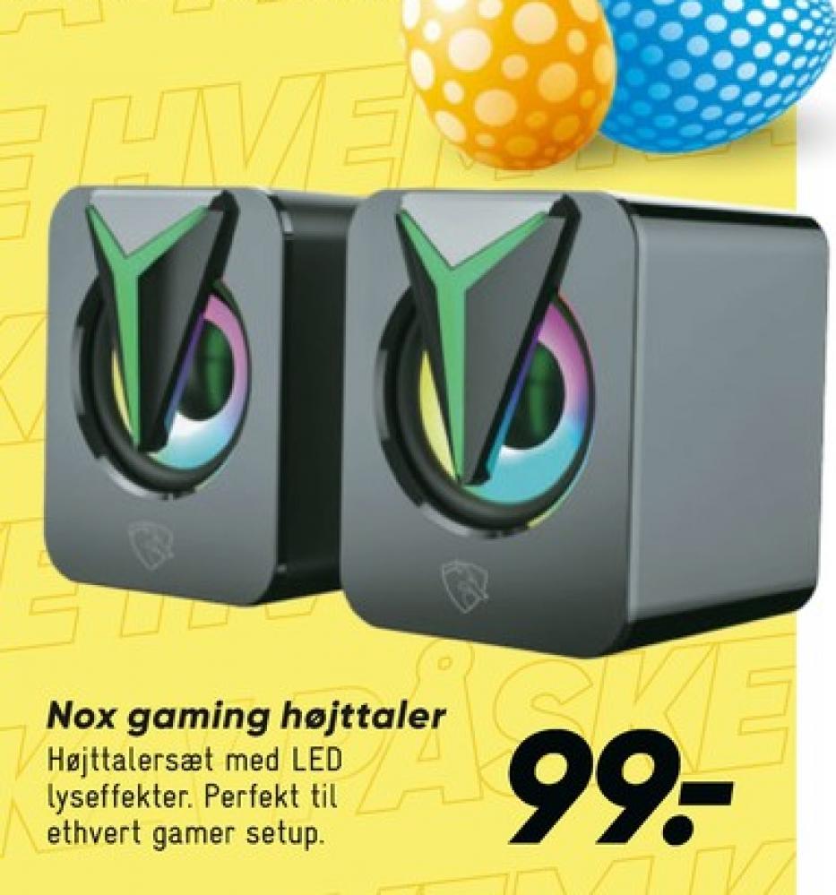 Nox, Højttaler
