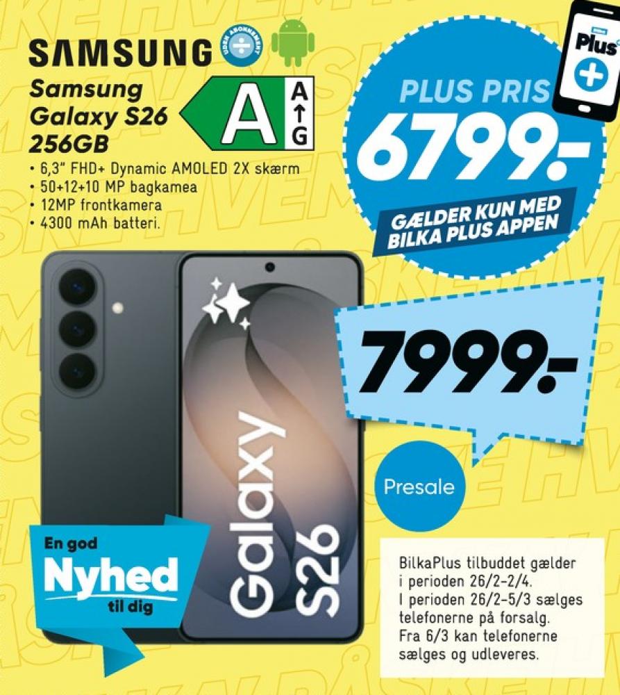 Samsung Galaxy S26, Mobiltelefon