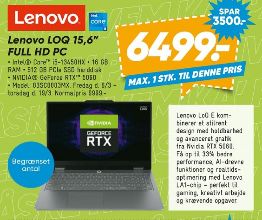 Lenovo, Bærbar PC