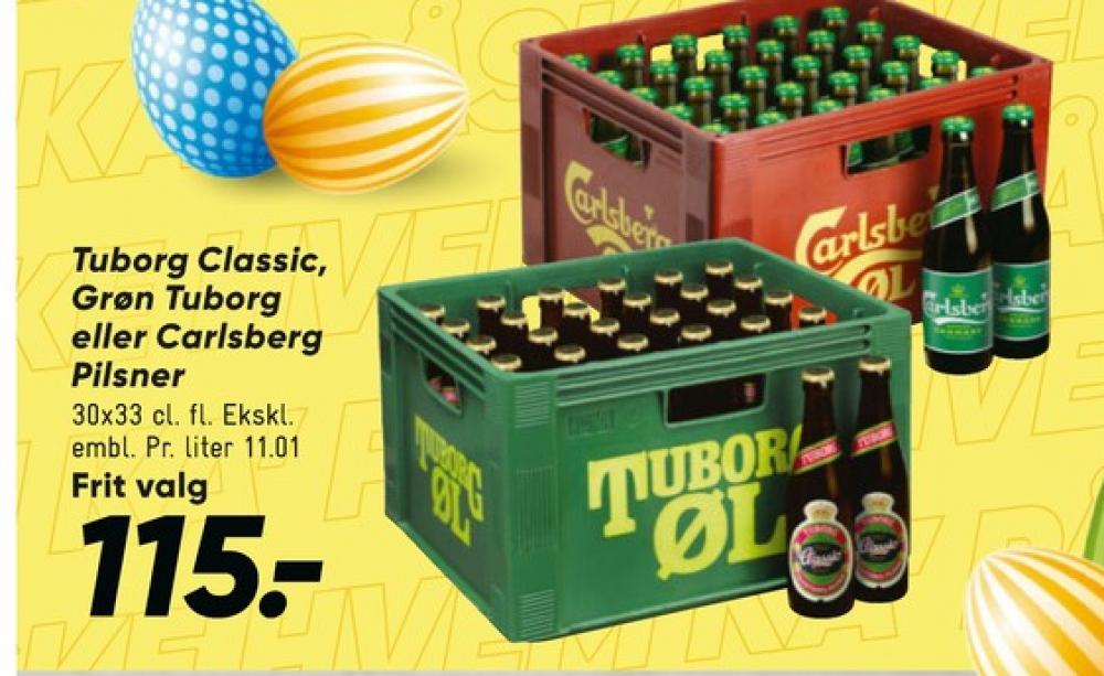 Carlsberg Pilsner, Øl