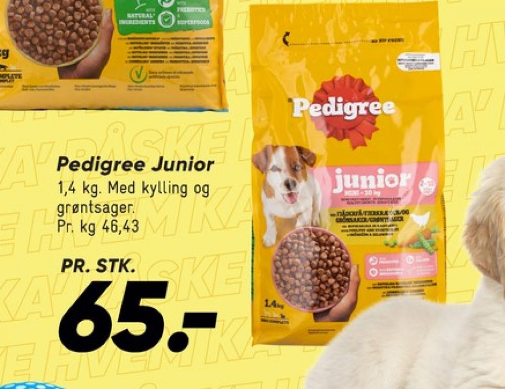 Pedigree, Hundefoder