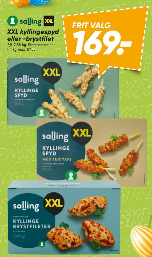 Salling, Kyllingebrystfilet