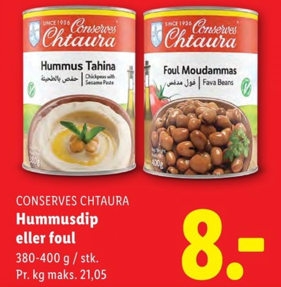 Conserves Chtaura, Bønner