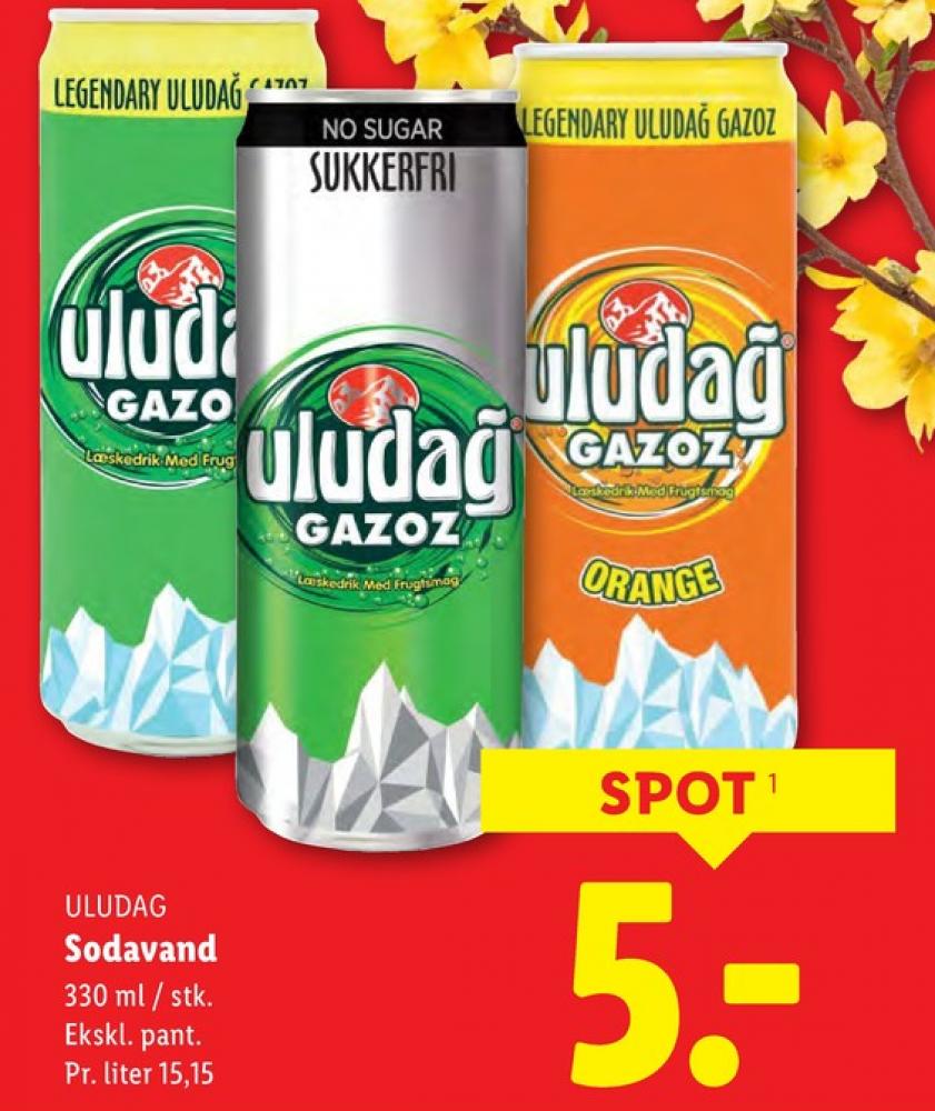 Uludag Gazoz, Sodavand