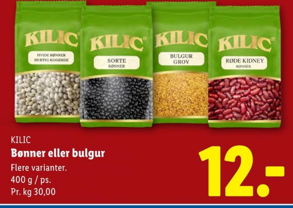 Kilic, Sorte Bønner