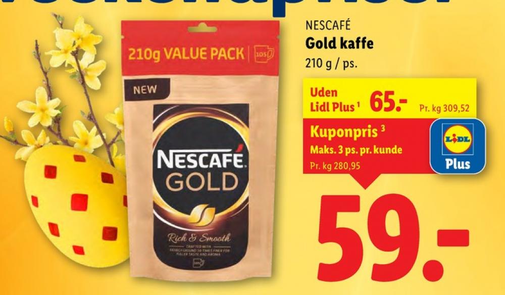 Nescafe Gold, Instant Kaffe