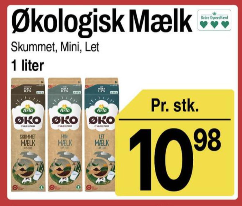 Arla, Minimælk