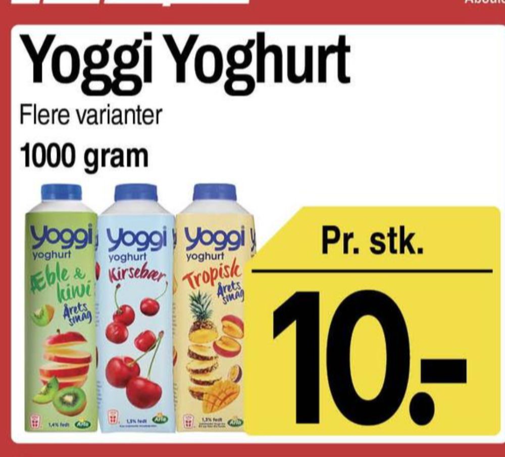 Yoggi, Kirsebær Yoghurt 