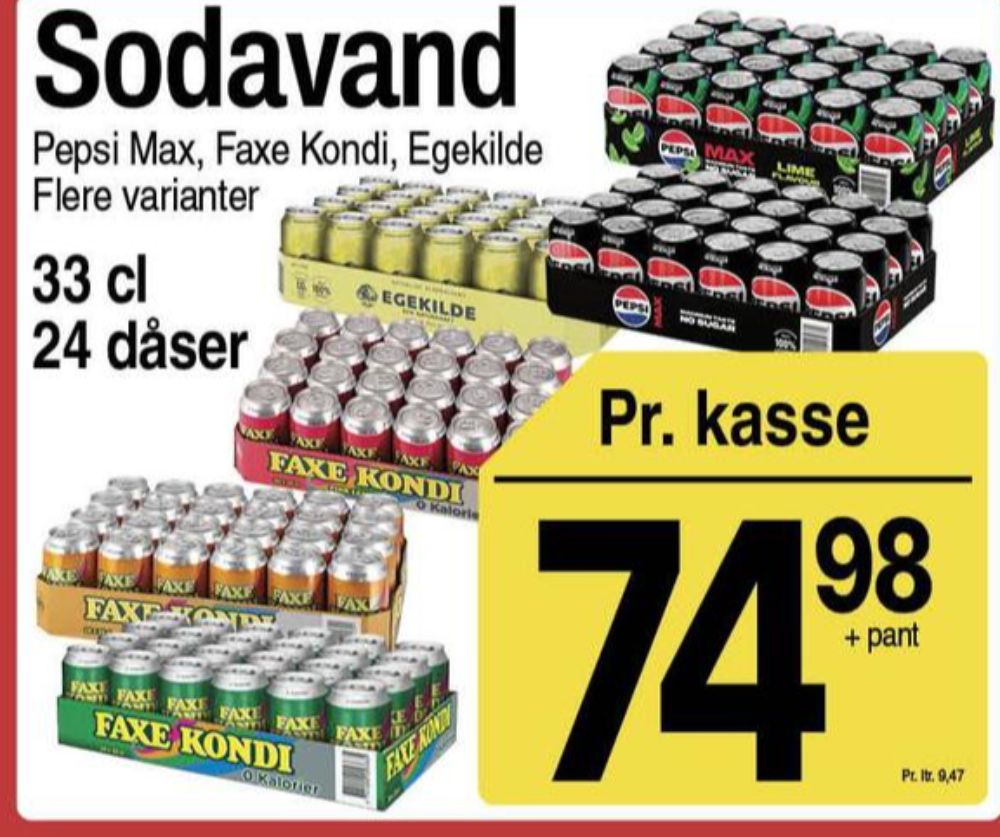 Pepsi Max, Cola 24 pk.