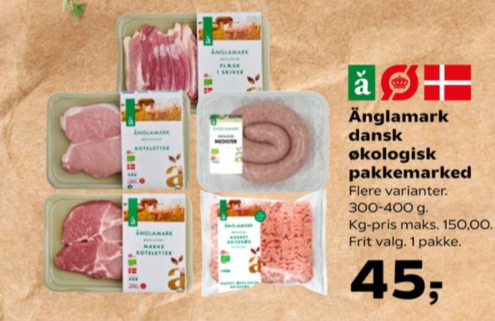 Änglamark, Nakkekoteletter