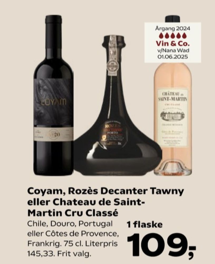 Rozés Decanter Fine Tawny Porto, Portvin