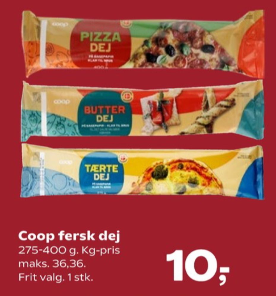 Coop, Pizzadej