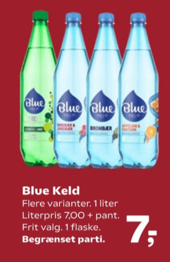 Blue Keld BFree, Sportssodavand Lemon Lime