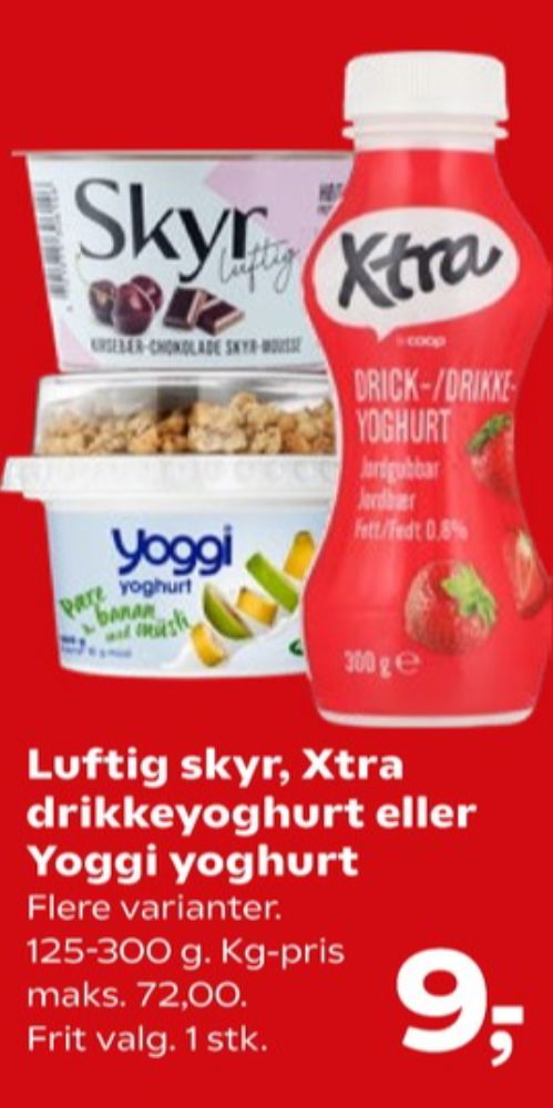 Dybbækdal, Skyr luftig Kirsebær Chokolade Mousse