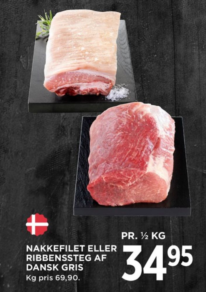 FRILAND Frilandsgris, Ribbensteg