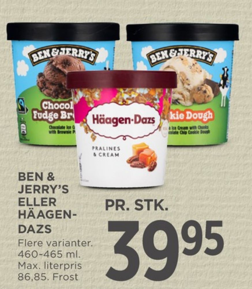 Häagen-Dazs, Is