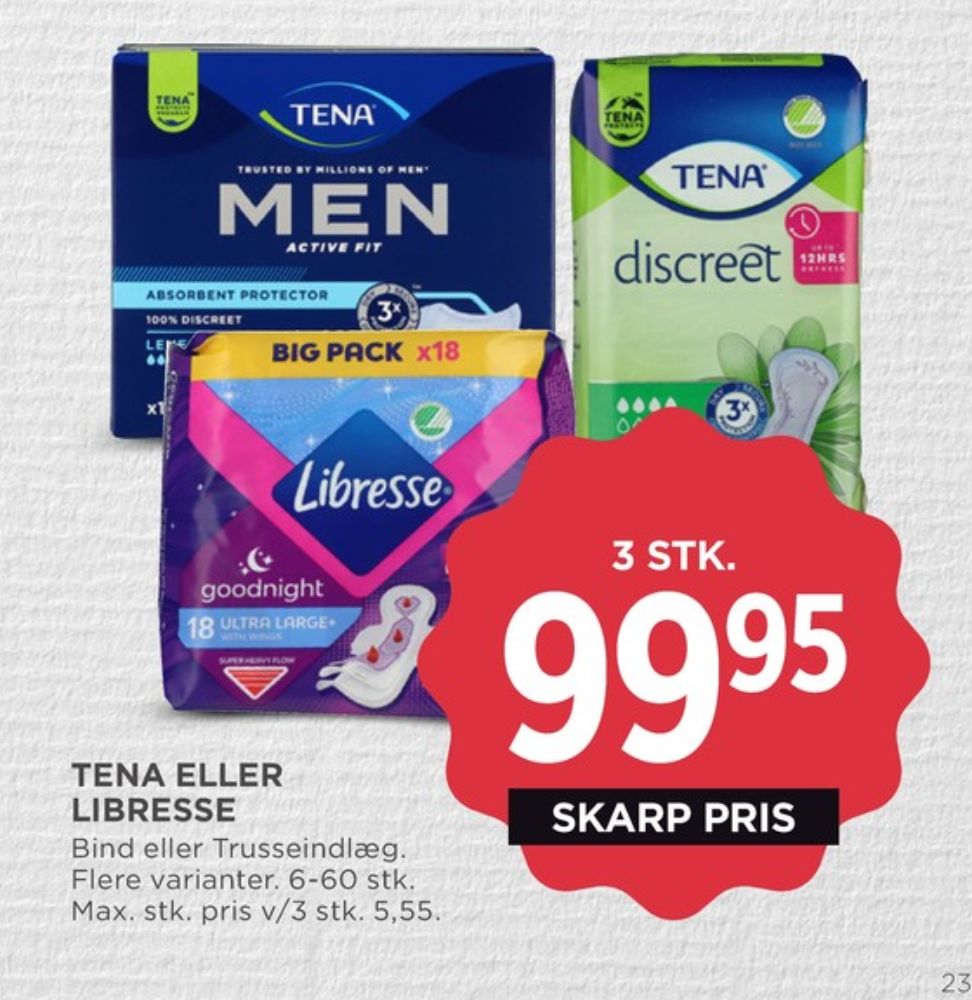 Libresse, String Trusseindlæg