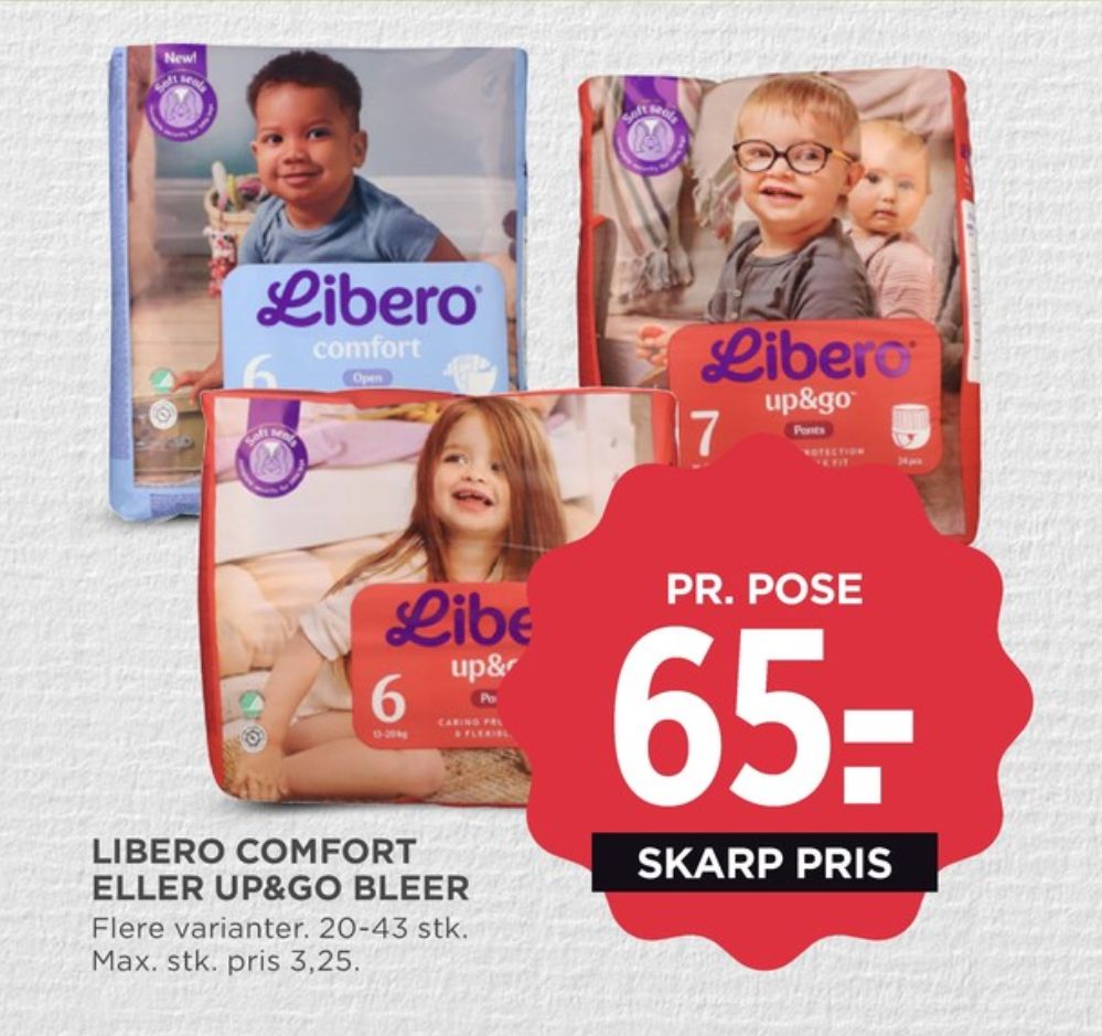 Libero Comfort, Bleer str 3 5-8 kg
