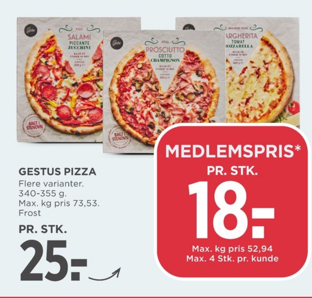 Gestus, Bolognese Rødløg Pizza