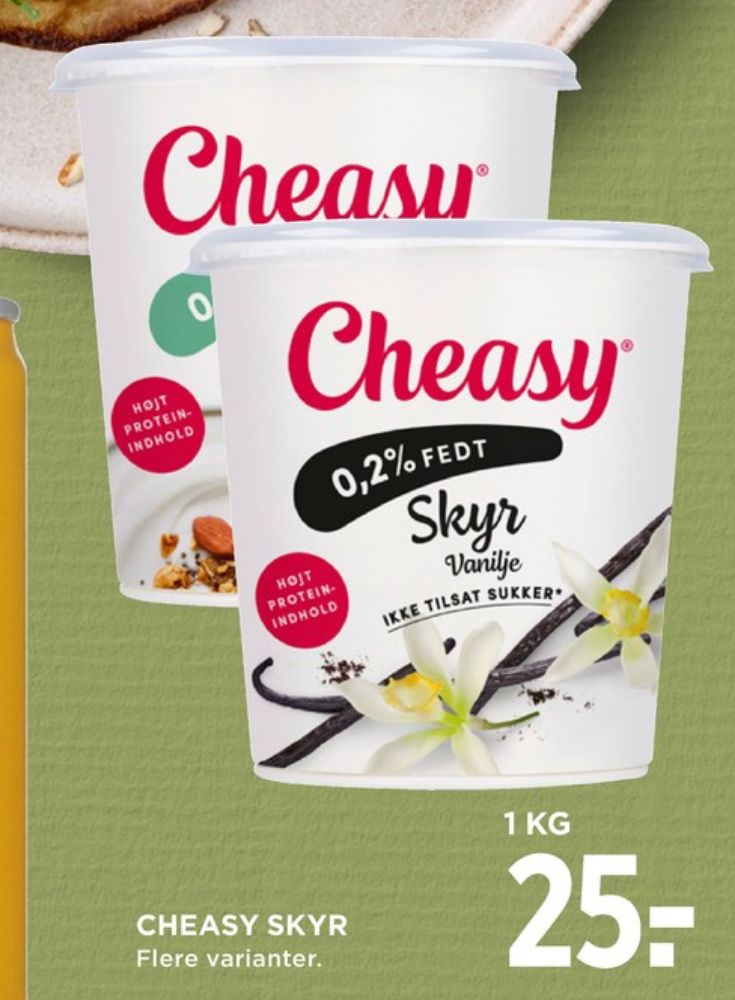 Cheasy, Vanilje Skyr 