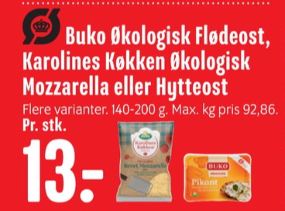 Karolines, Hytteost 4%