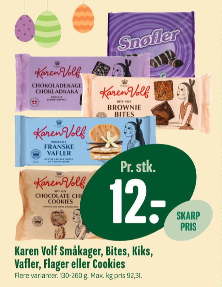 Karen Volf, Snøfler