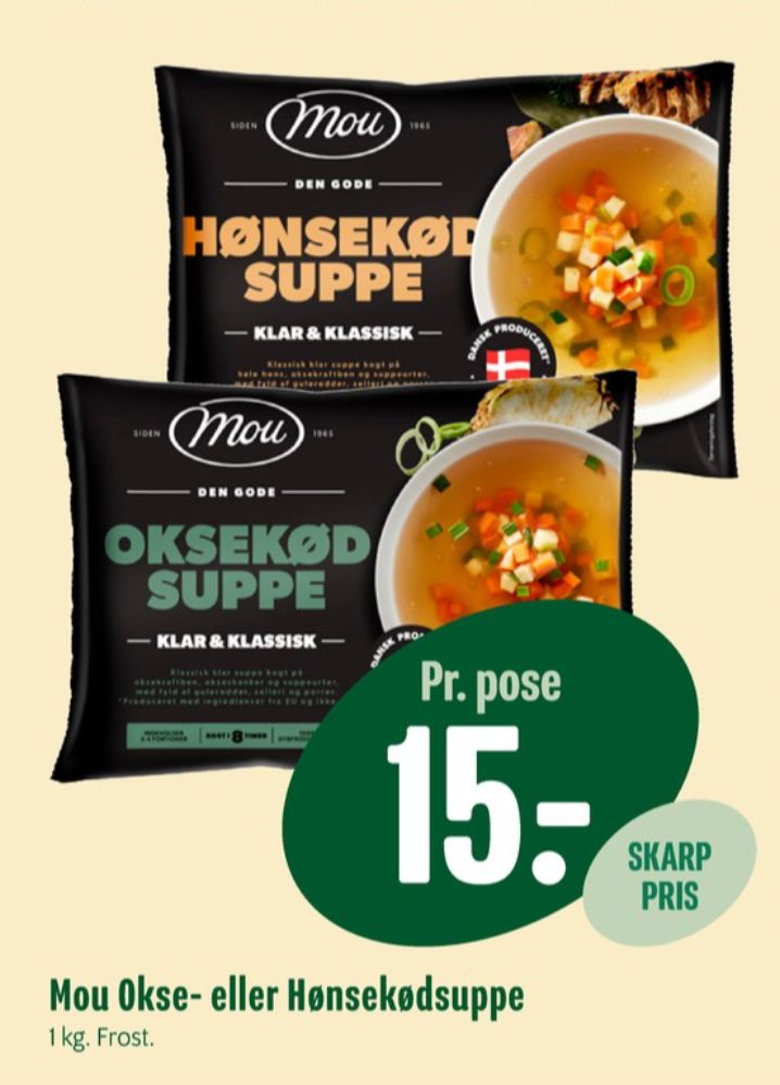 Mou Klar & Klassisk, Hønsekødssuppe