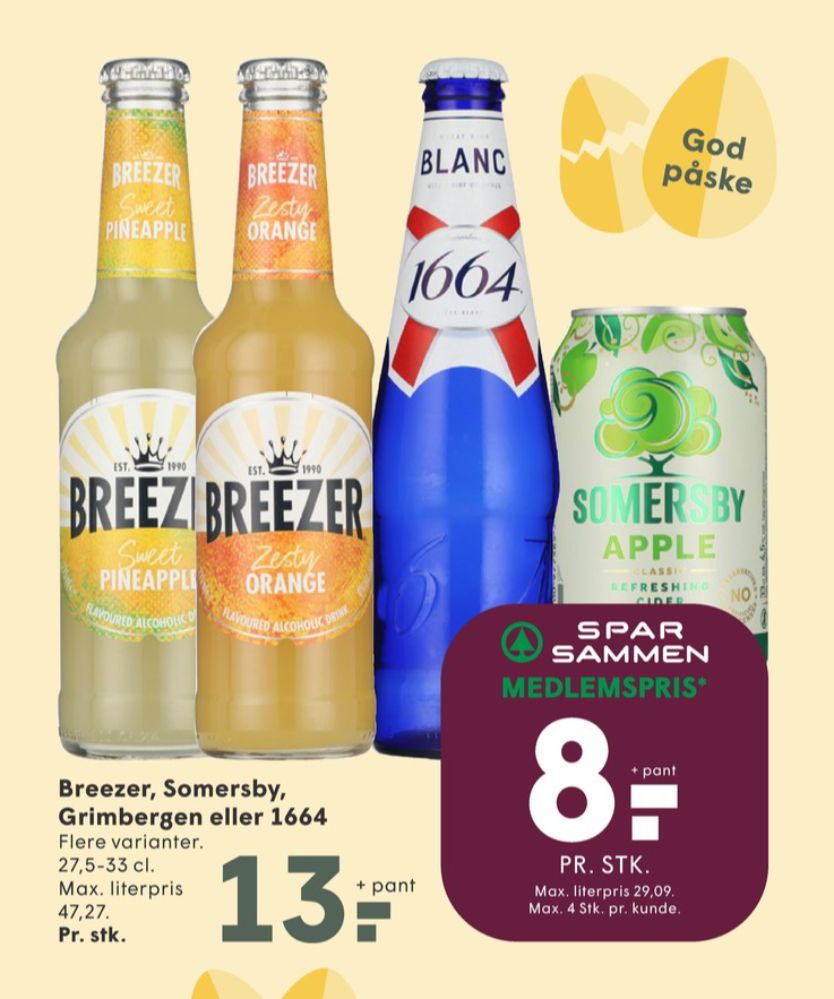 Bacardi Breezer, Zesty Orange RTD