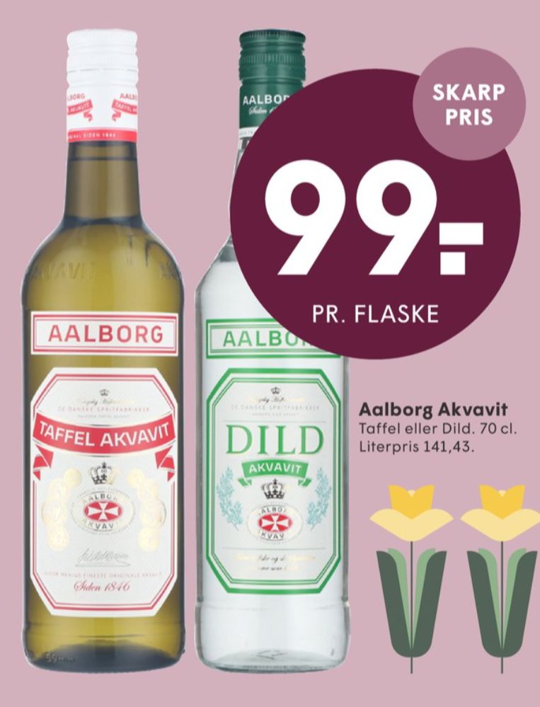 AAlborg Dild Akvavit, Akvavit