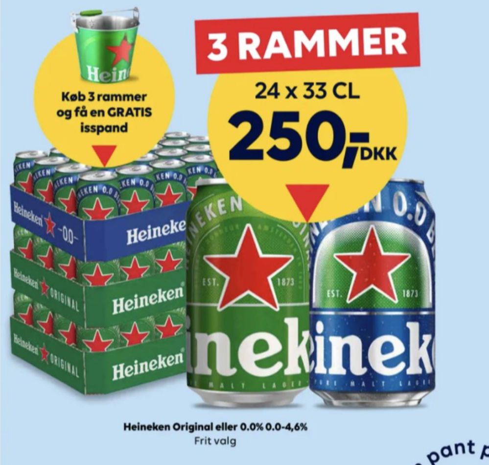 Heineken, Øl 24 pk.
