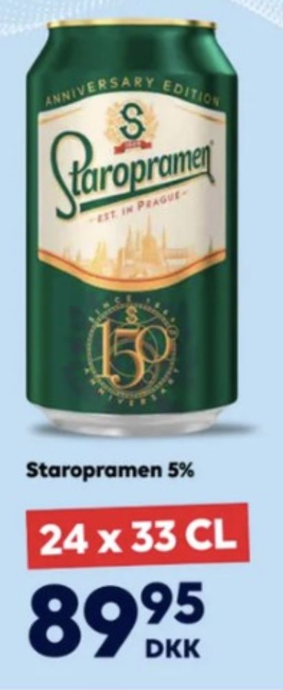 Staropramen, Specialøl 24 pk.