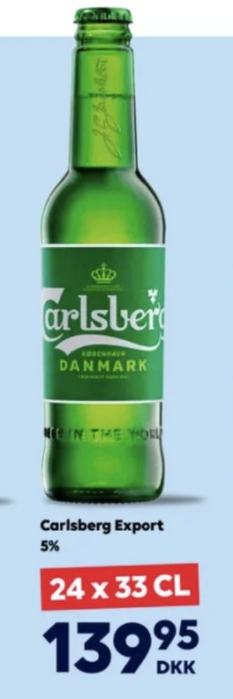 Carlsberg Pilsner, Øl 24 pk.