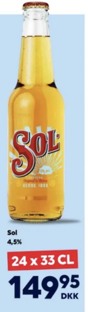 Sol, Specialøl 24 pk.