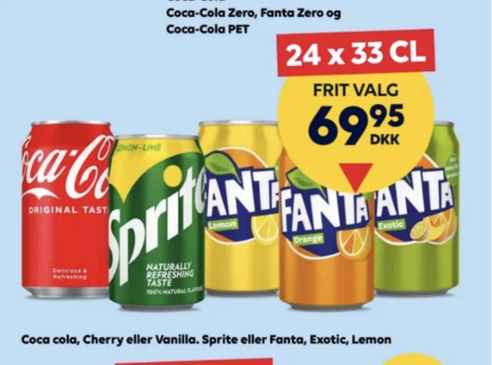 Sprite, Sportssodavand 24 pk.