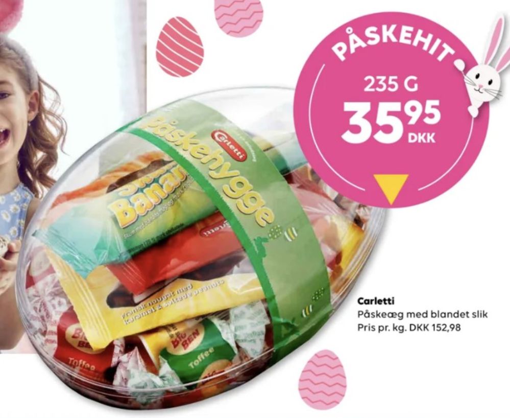 Carletti Påskehygge, Chokolade