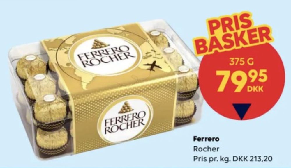Ferrero Rocher, Dessertchokolade