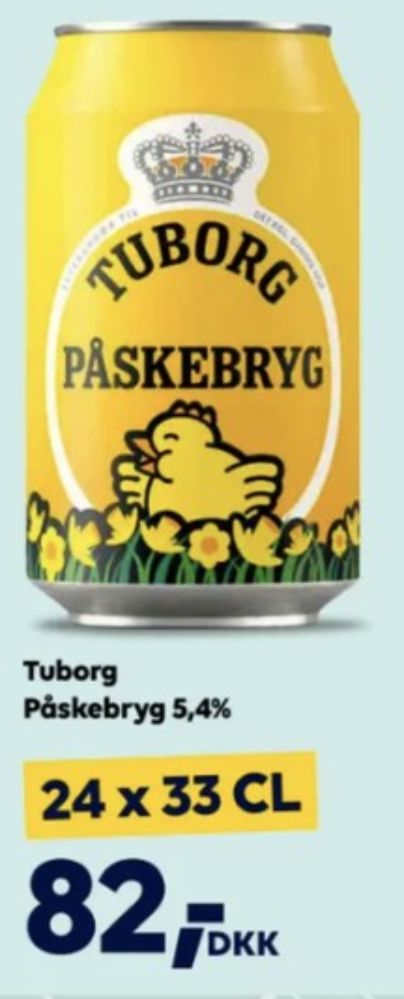 Tuborg Påskebryg, Øl 24 pk.