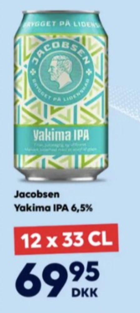 Jacobsen Yakima IPA, Specialøl 12 pk.