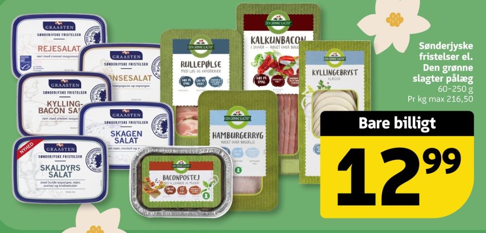 Graasten, Kylling & Baconsalat