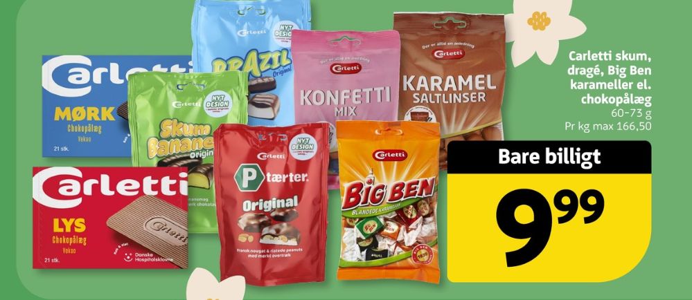 Carletti Konfetti Mix, Dragée