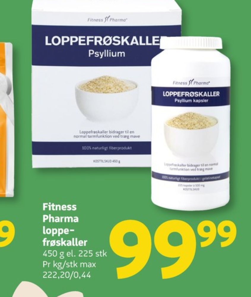 Fitness Pharma, Loppefrøskaller